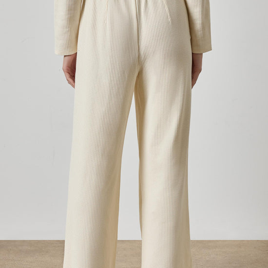 Full Length Pleated Pant Womens Pant Rope A2