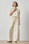Full Length Pleated Pant Womens Pant Rope A3