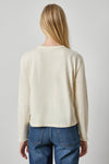 Rolled Edge Relaxed Tee Womens Top Rope A2
