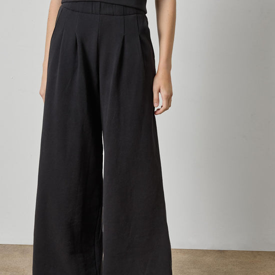 Full Length Terry Pant Womens Pant Black A1
