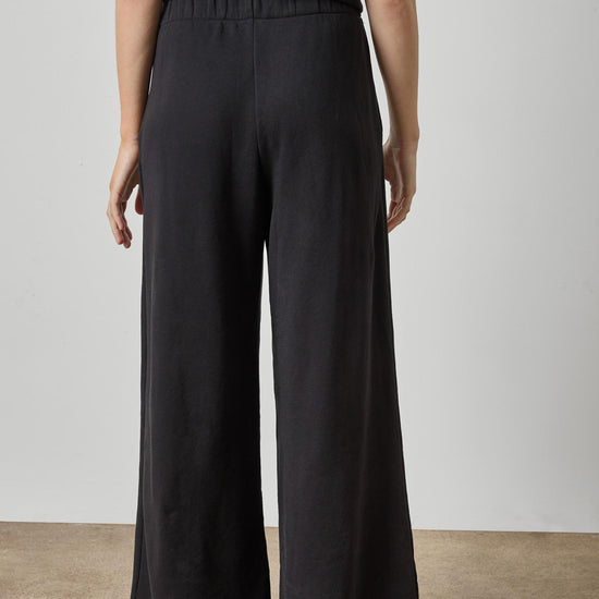 Full Length Terry Pant Womens Pant Black A2