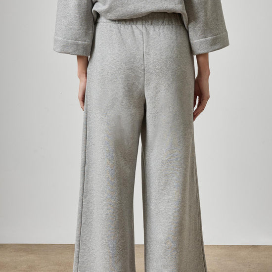 Full Length Terry Pant Womens Pant Heather Grey A2