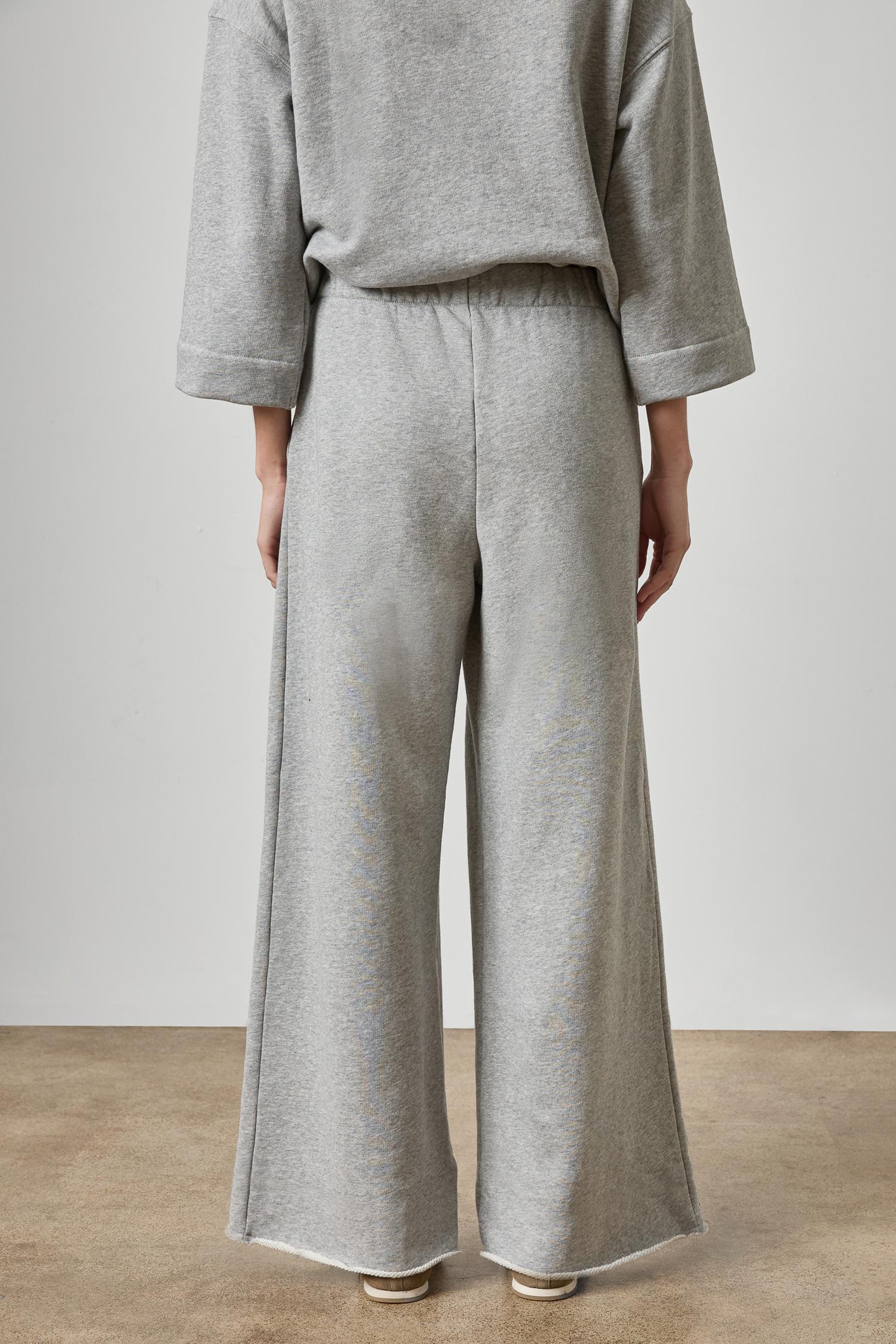Full Length Terry Pant Womens Pant Heather Grey A2