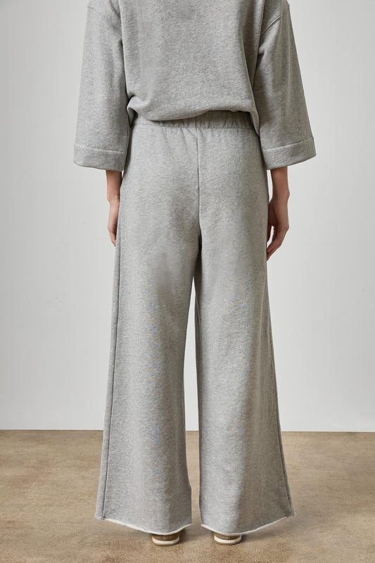 Full Length Terry Pant Womens Pant Heather Grey A2