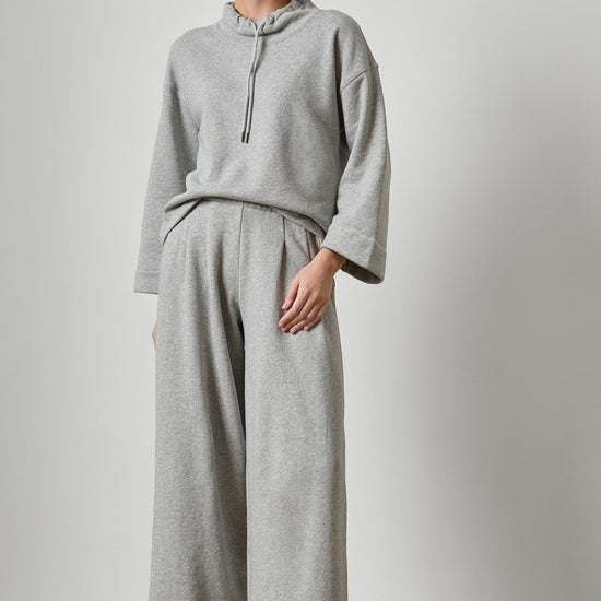 Full Length Terry Pant Womens Pant Heather Grey A3