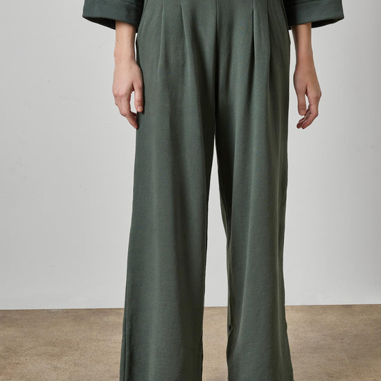 Full Length Terry Pant Womens Pant Mineral A1