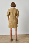 Washed Twill Full Sleeve Shirt Dress Womens Dress Barley A2