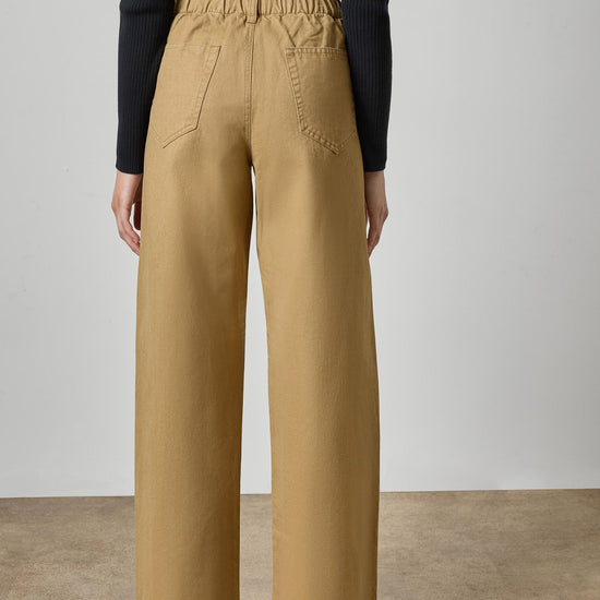 Washed Twill Pant Womens Pant Barley A2