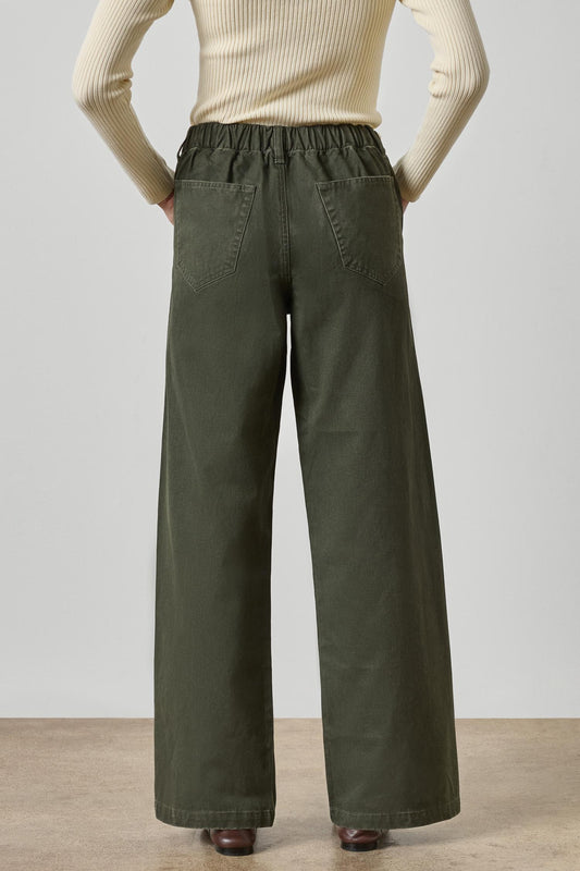 Washed Twill Pant Womens Pant Juniper A2