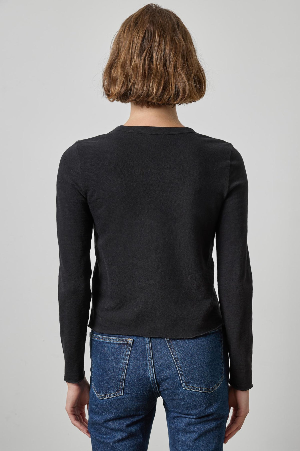Vintage Bias Tee Womens Top Black A2