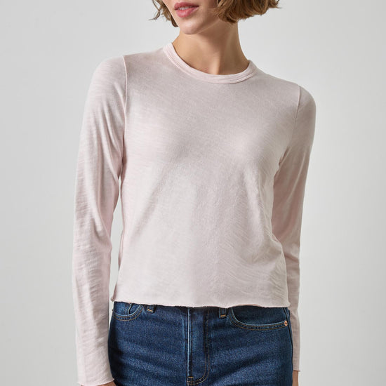 Vintage Bias Tee Womens Top Roseblush A1