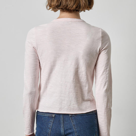 Vintage Bias Tee Womens Top Roseblush A2