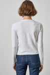 Vintage Bias Tee Womens Top White A2