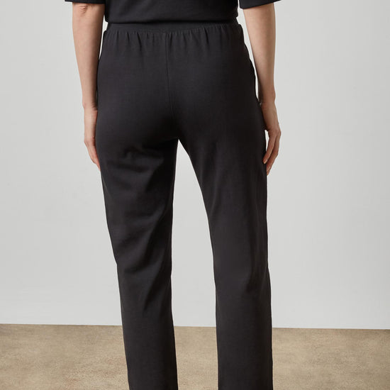Front Seamed Pocket Pant Womens Pant Black A2