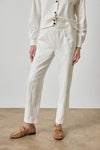 Front Seamed Pocket Pant Womens Pant Chalk A1