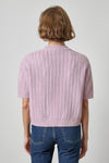 Textured Easy Crewneck Sweater Womens Sweater Sugarplum A2