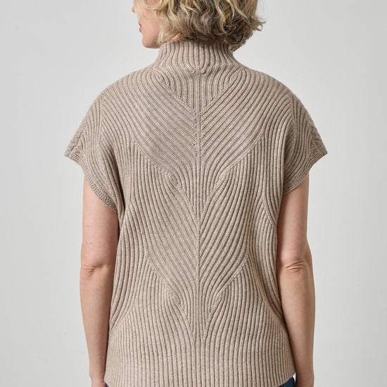 Cable Wedge Sweater Womens Sweater Birch A2