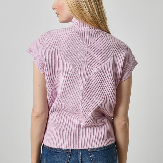 Cable Wedge Sweater Womens Sweater Sugarplum A2