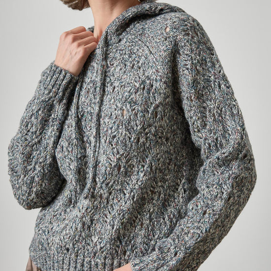 Long Sleeve Hoodie Sweater Womens Sweater Shadow A1