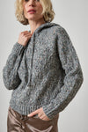 Long Sleeve Hoodie Sweater Womens Sweater Shadow A1