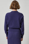 Relaxed Crewneck Sweater Womens Sweater Neptune A2