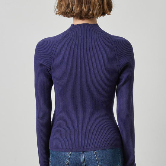 Button Neck Sweater Womens Sweater Neptune A2