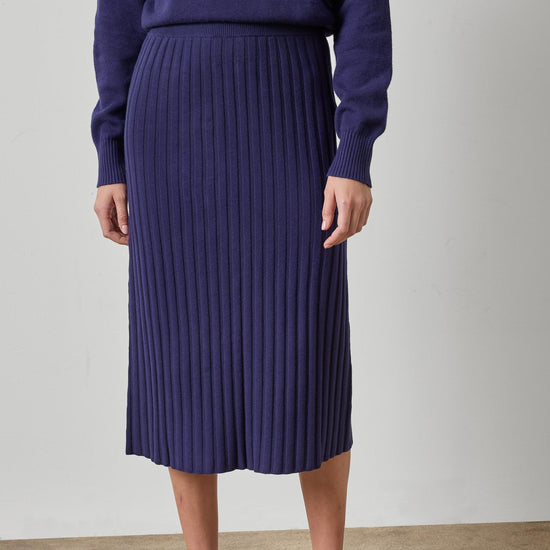 Rib Sweater Skirt Womens Skirt Neptune A1