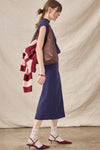 Rib Sweater Skirt Womens Skirt Neptune C1