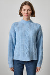 Relaxed Cable Knit Sweater Womens Sweater Clearwater A1
