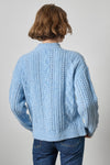 Relaxed Cable Knit Sweater Womens Sweater Clearwater A2