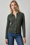 Collared Cardigan Womens Sweater Balsam A1