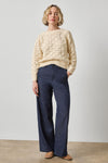 Denim Trouser Womens Pant Dark Wash Blue A3
