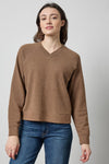 Oversized Sweatshirt in color Cocoa Heather Image A1