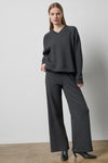 Oversized Sweatshirt in color Graphite Heather Image A0