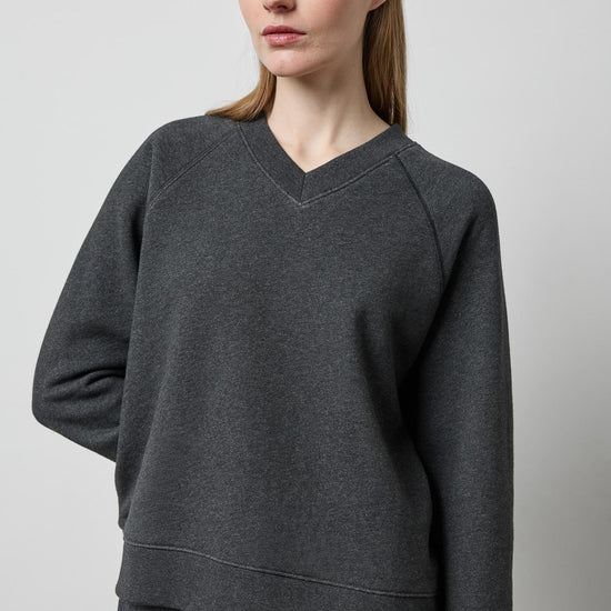Oversized Sweatshirt in color Graphite Heather Image A1