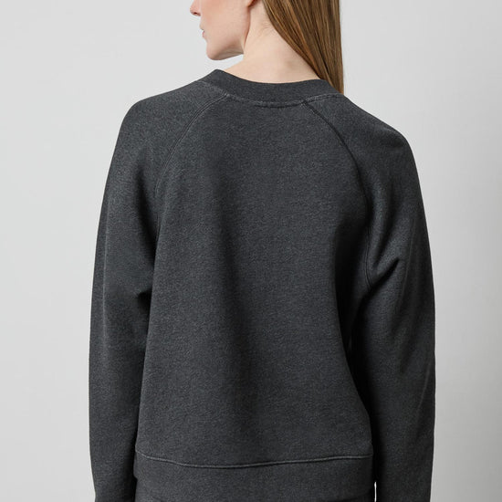 Oversized Sweatshirt in color Graphite Heather Image A2