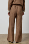 Side Panel Terry Pant in color Cocoa Heather Image A2