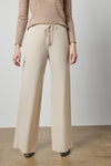 Crepe Satin Trouser in color Porcelain Image A1