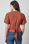 Tie Back Dolman Top Womens Top Spice A2