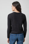 Featherweight Crewneck Sweater in color Black Image A2