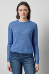 Featherweight Crewneck Sweater in color Lapis Image A1