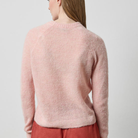 Featherweight Crewneck Sweater in color Petal Image A2