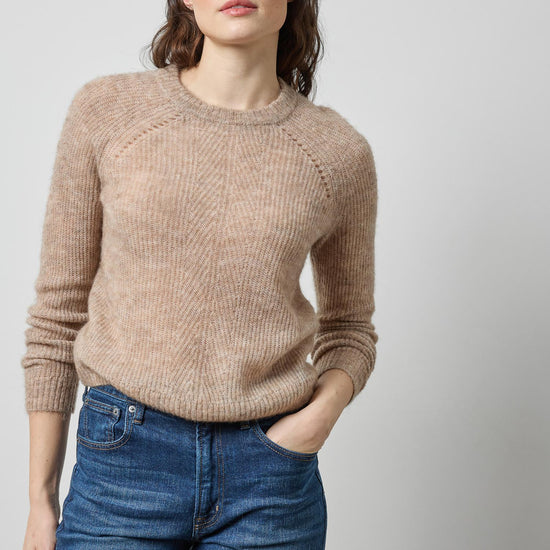 Featherweight Crewneck Sweater in color Sable Image A1