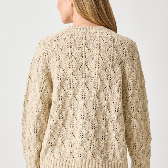 Tinsel Cardigan in color Oat Tinsel Image A2