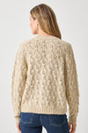 Tinsel Cardigan in color Oat Tinsel Image A2