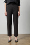 Tuxedo Stripe Ankle Pant Womens Pant Black A1