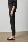 Tuxedo Stripe Ankle Pant Womens Pant Black A3