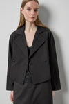 Short Blazer in color Black Image A1