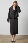 Short Blazer in color Black Image A3