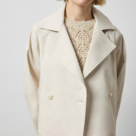 Short Blazer in color Porcelain Image A1